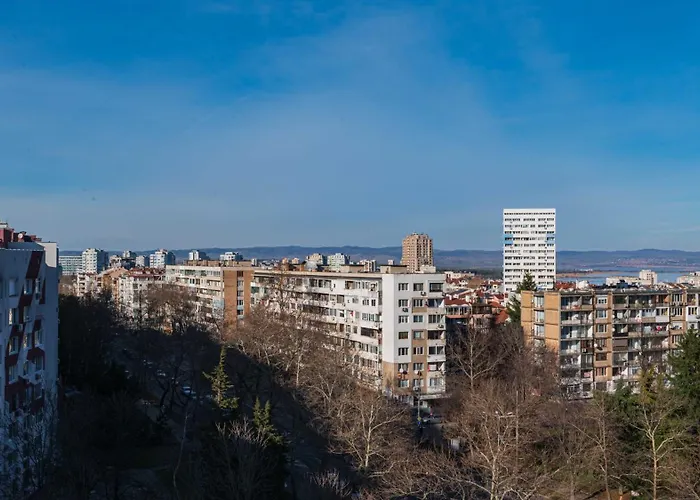 公寓 Harmony Delux -free Parking 布尔加斯