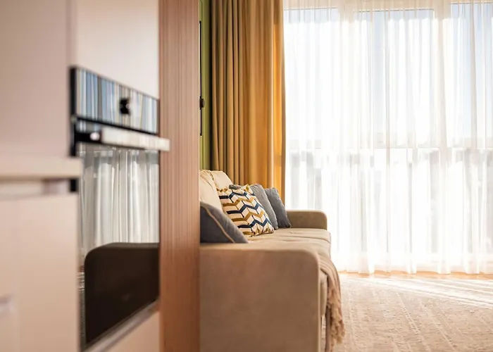 公寓 Harmony Delux -free Parking 布尔加斯